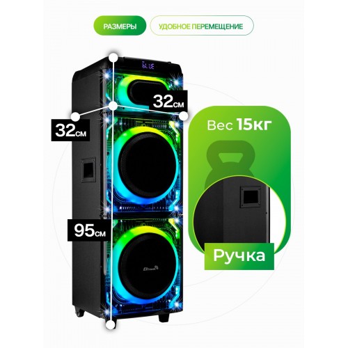 Мидисистема ELTRONIC 10 (20-22) SKILLETS BOX 2500 (черный) 5