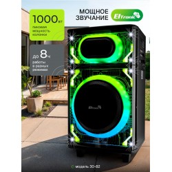 Мидисистема ELTRONIC 10 (30-82) SKILLETS BOX 1000 (черный)