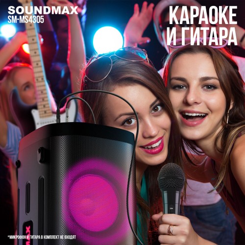 Мидисистема SOUNDMAX SM-MS4305 (черный) 4