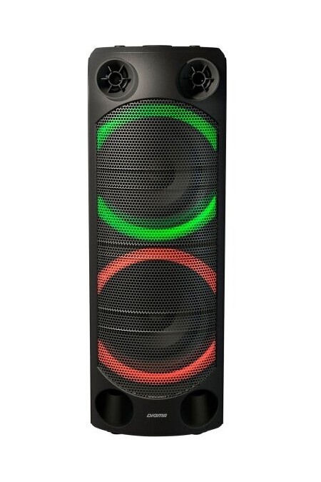 Минисистема Digma D-MC1720 (черный) 