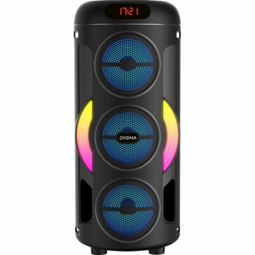 Минисистема Digma D-MC1721 (черный) 