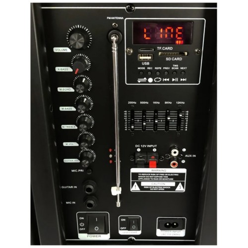 Портативная акустическая система Eltronic 10 20-14 Dance Box 300 (черный) 5