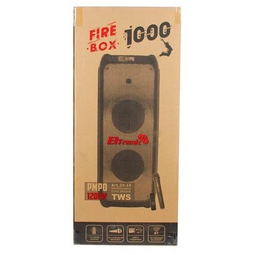 Портативная акустическая система Eltronic (20-18) FIRE BOX 1000 (черный) 6
