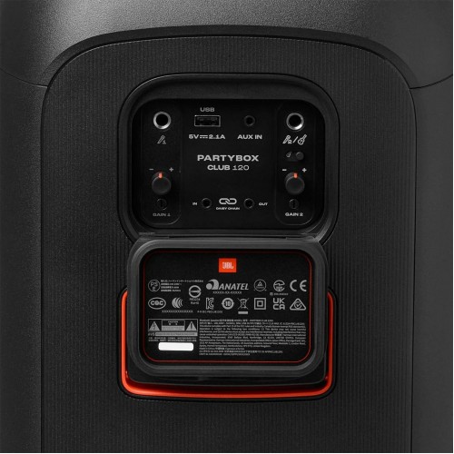 Минисистема JBL PartyBox CLUB 120 (черный) 9