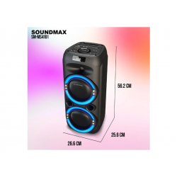 Портативная акустическая система SOUNDMAX SM-MS4101 (черный)