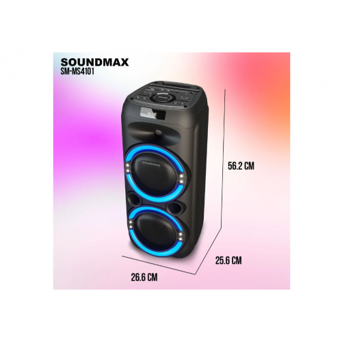 Портативная акустическая система SOUNDMAX SM-MS4101 (черный) 
