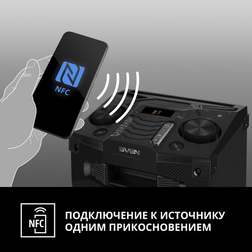 Портативная акустическая система SVEN PS-1500 (черный) 2