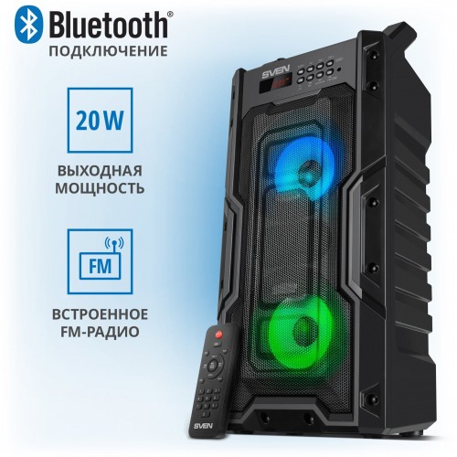 Портативная акустическая система SVEN PS-435 (черный) 1