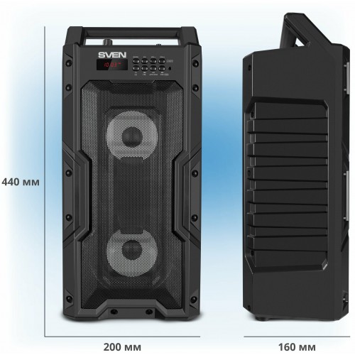 Портативная акустическая система SVEN PS-435 (черный) 4