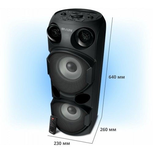 Портативная акустическая система SVEN PS-750 (черный) 2