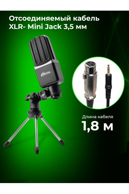 Микрофон Ritmix RDM-123 3