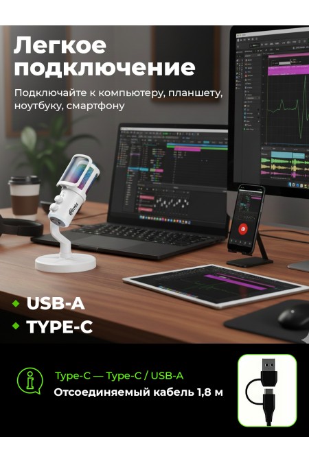 Микрофон RITMIX RDM-178 3
