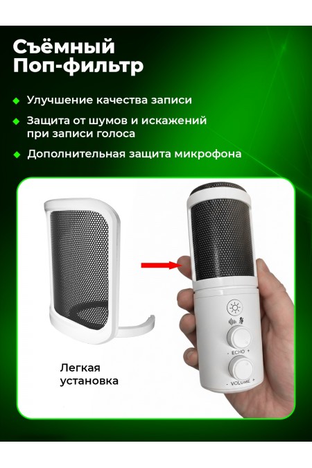 Микрофон RITMIX RDM-178 8