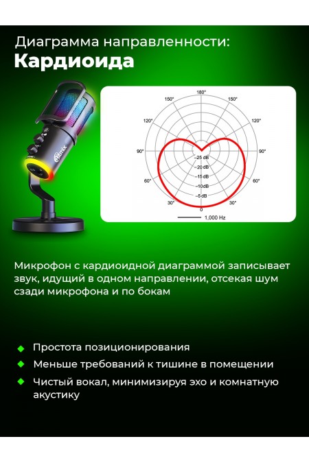 Микрофон RITMIX RDM-178 5