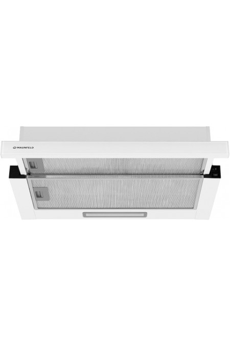 Встраиваемая вытяжка MAUNFELD Clyde 50 Glass White (белое стекло) 2
