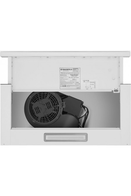 Встраиваемая вытяжка MAUNFELD Clyde 50 Glass White (белое стекло) 5