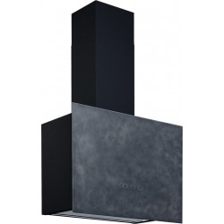 Каминная вытяжка Elikor Метеорит 60 (60П-700-Э4Д) (черный/состаренное серебро)