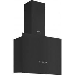 Каминная вытяжка Elikor Метеорит 60 (60П-700-Э4Д) (черный/состаренное серебро)