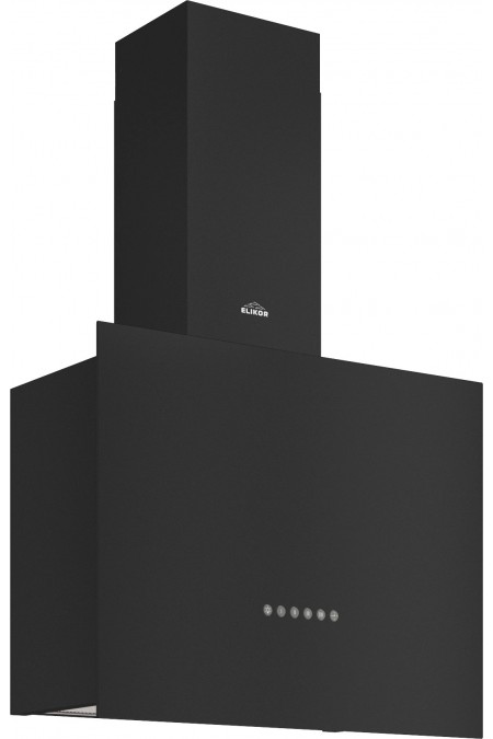 Каминная вытяжка Elikor Метеорит 60 (60П-700-Э4Д) (черный/состаренное серебро) 