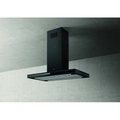 Каминная вытяжка ELICA ADELE IS BL MAT/A/90 X 60 (черный матовый/черное стекло) 2