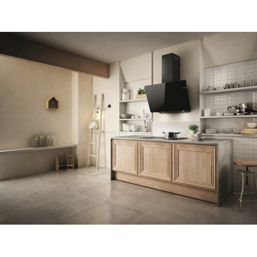 Каминная вытяжка ELICA L ESSENZA BL/A/90 (черное стекло) 5