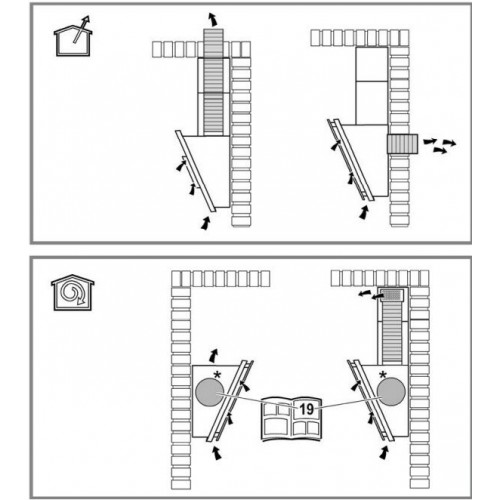 Каминная вытяжка Elica LESSENZA WH/A/60 (белый) 1