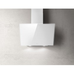 Каминная вытяжка ELICA SHIRE WH/A/90 NO PLUG (белое стекло)