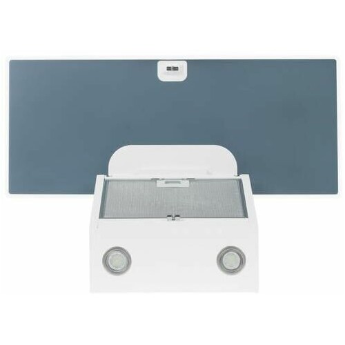 Каминная вытяжка ELICA SHIRE WH/A/90 NO PLUG (белое стекло) 9