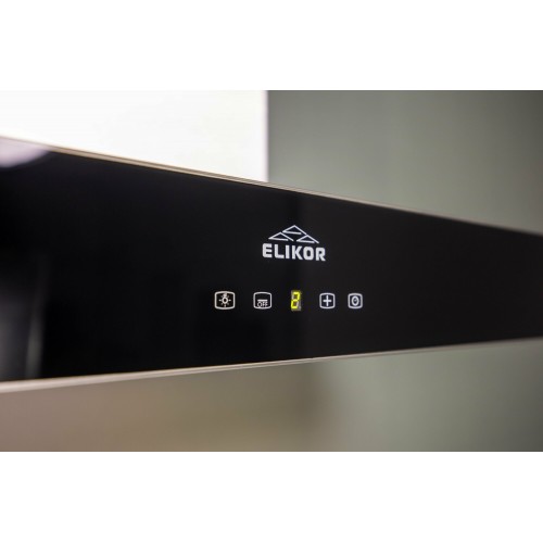 Каминная вытяжка ELIKOR Агат 90 (90Н-1000-Е4Д) (нержавеющая сталь/стекло черное) 6