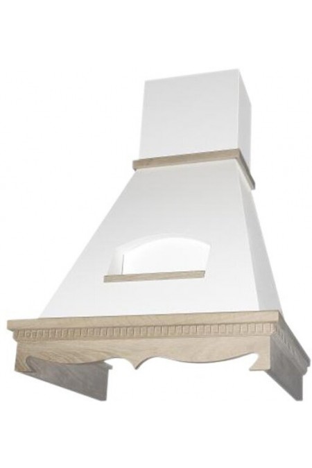 Каминная вытяжка ELIKOR Бельведер 60 (60П-650-П3Д) (бежевый/дуб неокрашенный) 