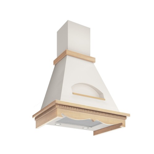 Каминная вытяжка ELIKOR Бельведер 60 (60П-650-П3Д) (бежевый/дуб неокрашенный) 