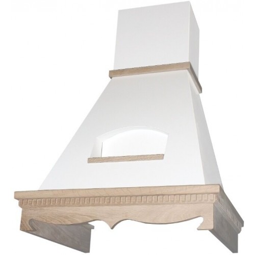 Каминная вытяжка ELIKOR Бельведер Флореале 90 (90П-650-П3Д) (бежевый/дуб неокрашеный) 1