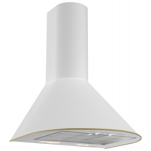 Каминная вытяжка ELIKOR Эпсилон 50 (50П-430-П3Л) (белый/золото) 1