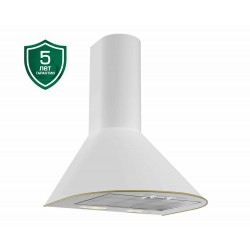 Каминная вытяжка ELIKOR Эпсилон 60 (60П-430-П3Л) (белый/золото)