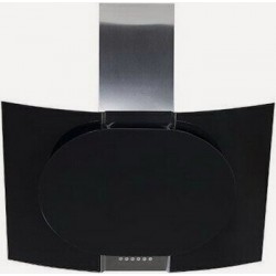 Каминная вытяжка Elikor Графит 80 (80Н-700-Э4Д) (нержавеющая сталь/стекло черное)