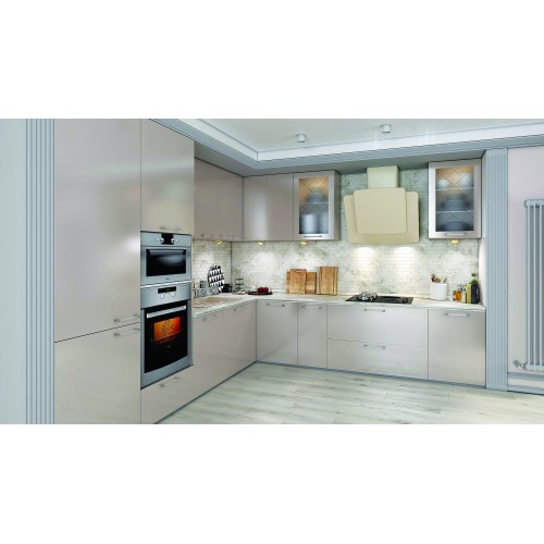 Каминная вытяжка Elikor Кварц 90 (90П-1000-Е4Д) (белый/белый) 2