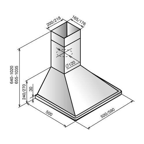 Каминная вытяжка ELIKOR Оптима 50 (400) пп (50П-400-П3Л) (белый) 8