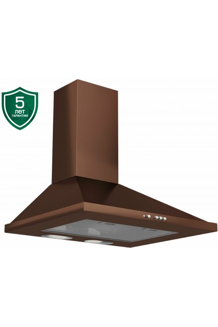 Каминная вытяжка ELIKOR Оптима 60 (60П-400-К3Л) (медный антик) 