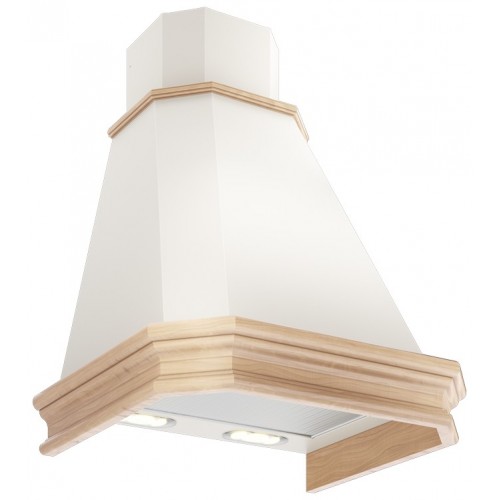 Каминная вытяжка ELIKOR Пергола 60 (60П-650-П3Л) (бежевый/дуб неокрашенный) 