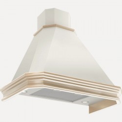 Каминная вытяжка Elikor Пергола 90 (90П-650-П3Л) (бежевый/дуб неокрашенный)