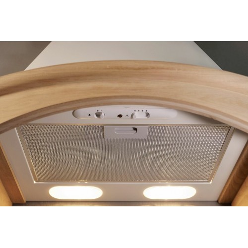 Каминная вытяжка ELIKOR Ротонда 1000 60 (60П-1000-П3Д) (бежевый/дуб неокрашенный) 3