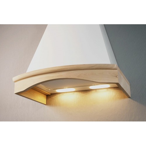 Каминная вытяжка ELIKOR Ротонда 1000 60 (60П-1000-П3Д) (бежевый/дуб неокрашенный) 5