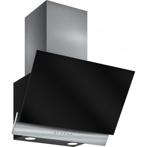 Каминная вытяжка Elikor RX6754XB (нержавеющая сталь/черное стекло) 