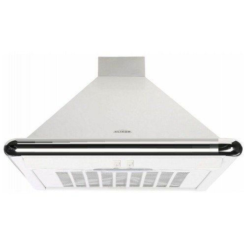 Каминная вытяжка Elikor Сатурн 50 (50П-180-В1Л) (белый/белый/хром) 