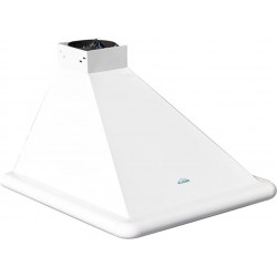 Каминная вытяжка Elikor Сатурн 60 (60П-180-В1Л) (белый/белый/белый)