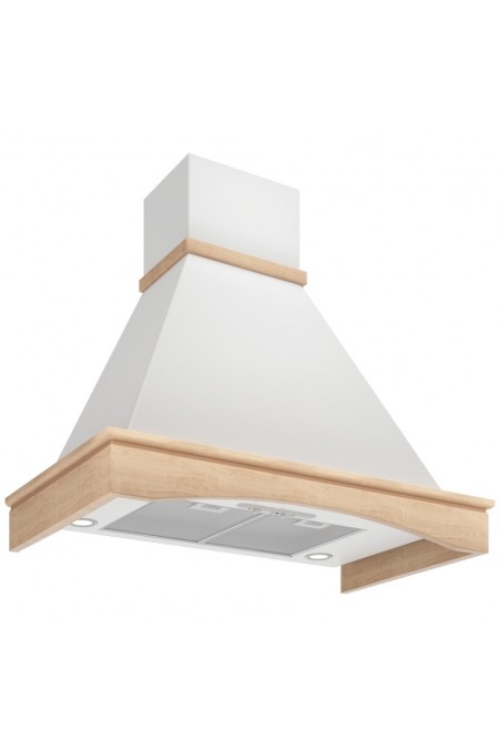 Каминная вытяжка Elikor Вилла 60 (60П-650-П3Л) (белый) 