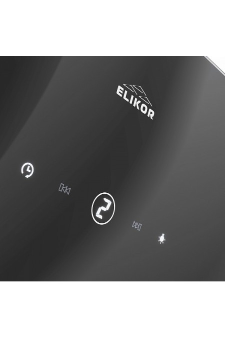 Каминная вытяжка Elikor WAVE 60 BK (черный) 7