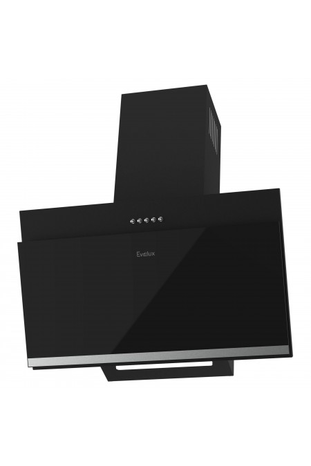 Каминная вытяжка EVELUX Wing 60 BG (черный) 1