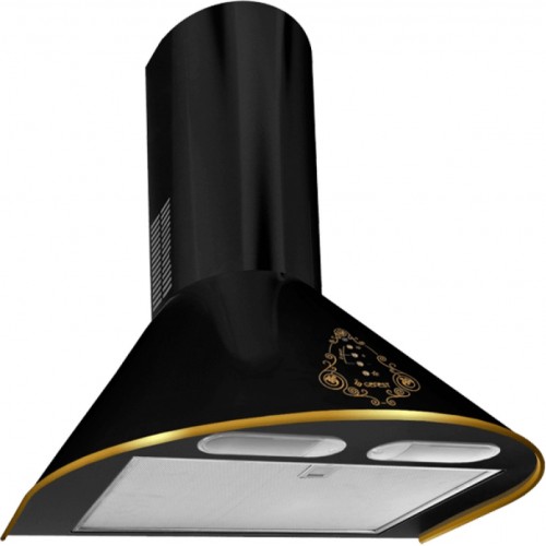 Каминная вытяжка GEFEST ВО-1503 К73 (черный с рисунком ретро) 