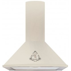 Каминная вытяжка GEFEST ВО-1604 К54 (кремовый с рисунком ретро)